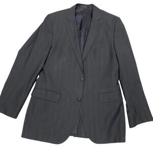 Boss Hugo Boss Mens Blazer Super 100 Gray Sz 40R